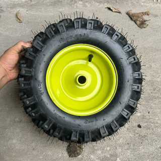 Bánh Máy Cày vỏ dày không ruột tải trọng cao - bánh hơi mới chưa dùng có trầy sơn ít