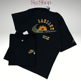 Áo thun/phông Unisex chính hãng, màu đen, chữ in bền đẹp, chất liệu cotton mịm màng, thun mát, phom rộng thoải mãi
