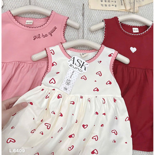 COMBO 3 VÁY BÉ COTTON  4C
