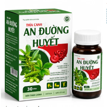 Viên Uống Tiểu Đường Thìa Canh An Đường Huyết Trợ Giảm Đường Huyết Giảm Biến Chứng Tiểu Đường Giảm cholesterol Máu