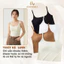 Áo Bra Dáng Dài Đúc Su Mềm Mịn, Áo Lót 2 Dây Mút Cố Định Mỏng Nhẹ AMYBRA B6683