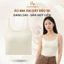 Áo Bra Dáng Dài Đúc Su Mềm Mịn, Áo Lót 2 Dây Mút Cố Định Mỏng Nhẹ AMYBRA B6683