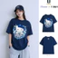 Áo Thun Kitty LA G Dragon Unim Fashion Form Unisex Dáng Rộng Chất Liệu Cotton Cao Cấp 2 Chiều