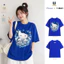 Áo Thun Kitty LA G Dragon Unim Fashion Form Unisex Dáng Rộng Chất Liệu Cotton Cao Cấp 2 Chiều