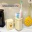 Cốc đựng bàn chải và kem đánh răng du lịch 2in1 – Phù hợp bàn chải điện, tiện mang theo