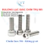 Bulong lục giác chìm đầu trụ Inox 304 M5 (5 ly). Bulong 5li chống ăn mòn, chống gỉ sét