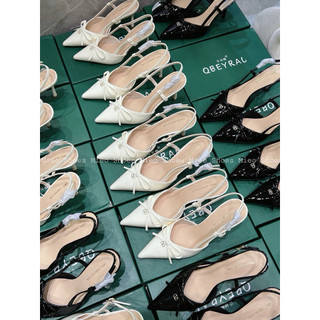 Gót Bích Nhọn Hậu Nơ Hàng Nhập QC Fullbox/Mieo Shoes G1478 G1479