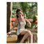 Bikini I Nữ Liền Thân Màu Trắng Pure Style – 2 Dây Nâng Ngực, Form Ôm Tôn Dáng, Che Khuyết Điểm