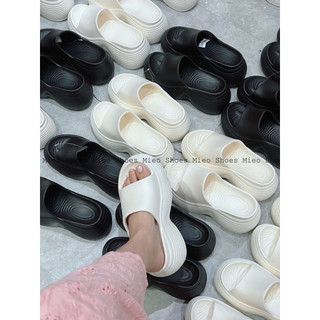 Dép Bánh Mì Đế Sọc QC / Mieo Shoes D3195 D3196