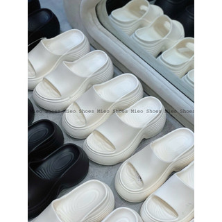 Dép Bánh Mì Đế Sọc QC / Mieo Shoes D3195 D3196