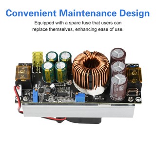 Module chuyển đổi điện áp nguồn nâng áp DC 1800W 40A DC từ 14-85V thành 14-120V ổn áp ổn dòng