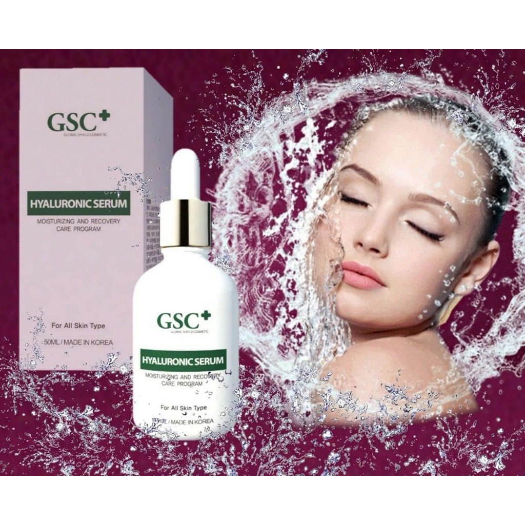 Tinh cất cấp ẩm hyaluronic gsc moisturizing and recovery 50ml