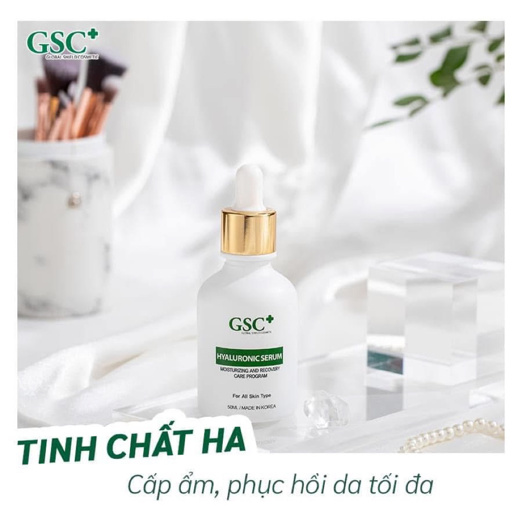 Tinh cất cấp ẩm hyaluronic gsc moisturizing and recovery 50ml