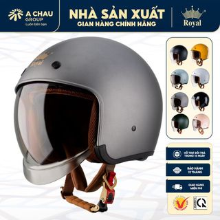 Mũ Bảo Hiểm 3/4 Royal M139 Kính Âm Đạt Chuẩn - Size M L XL XXL - Nam Nữ Đi Xe Máy - BH 12 Tháng
