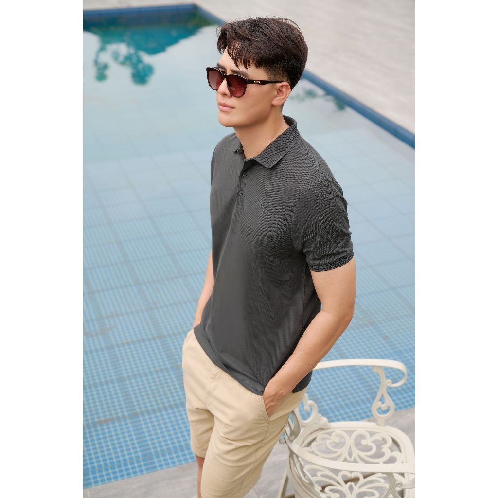 Áo Polo Nam Premium Ninomaxx Form Travel Fit AEROSOFT Siêu Thoáng Mát Co Giãn Tốt 2510039