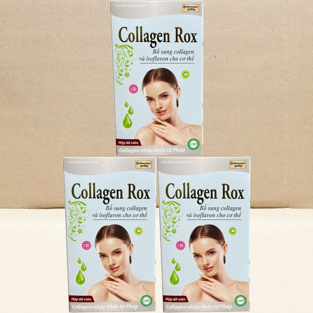Combo 2 Hộp Collagen Rox Trắng - Rostex - Hải Dương - Vitamin Chữa Lành