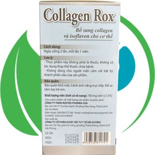 Collagen Rox Trắng - Rostex - Hải Dương - Vitamin Phục Hồi