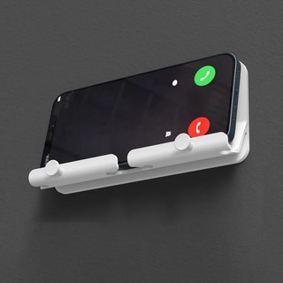 Kệ điện thoại dán tường NOVAHOME có móc treo, dán chắc chắn không cần khoan  5.0