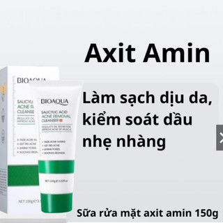Sữa rửa mặt nam Bingju giúp làm sạch sâu kiểm soát dầu nhờn ngăn ngừa mụn đầu đen 100ml