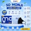 Khẩu Trang 5D MONJI - Thùng 200 Chiếc Khẩu Trang Y Tế 3 Lớp Kháng Khuẩn