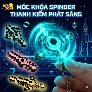 Móc Khóa Spinder Kiếm Kim Cương Phát Sáng 2In1-Đồ Chơi Giải Trí Nhiều Màu Sắc Cho Bé Lựa Chọn,Phụ Kiện Trang Trí Đẹp Mắt