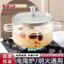 Nồi thuỷ tinh nắp gấu có thể đun ở nhiệt độ 170•c