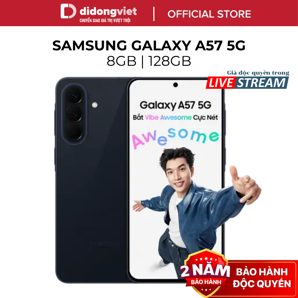 Điện thoại Samsung Galaxy A57 5G