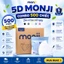 Khẩu Trang 5D Mask Monji - Thùng 500 Chiếc 3 Lớp Kháng Khuẩn