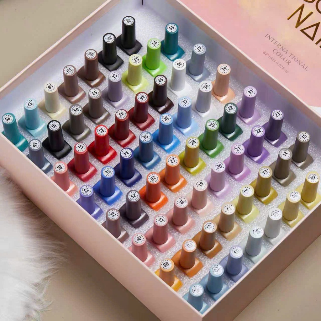 Set Sơn Gel Verry Good 60 Màu Tặng Top Base Bảng Màu Combo Nail Đầy Đủ Hot Trend Đẹp Xinh
