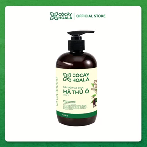 Dầu Gội Thảo Dược Hà Thủ Ô 2in1 Cỏ Cây Hoa Lá 450g - Giúp Giảm Gãy Rụng, Giúp Dưỡng Tóc Chắc Khỏe