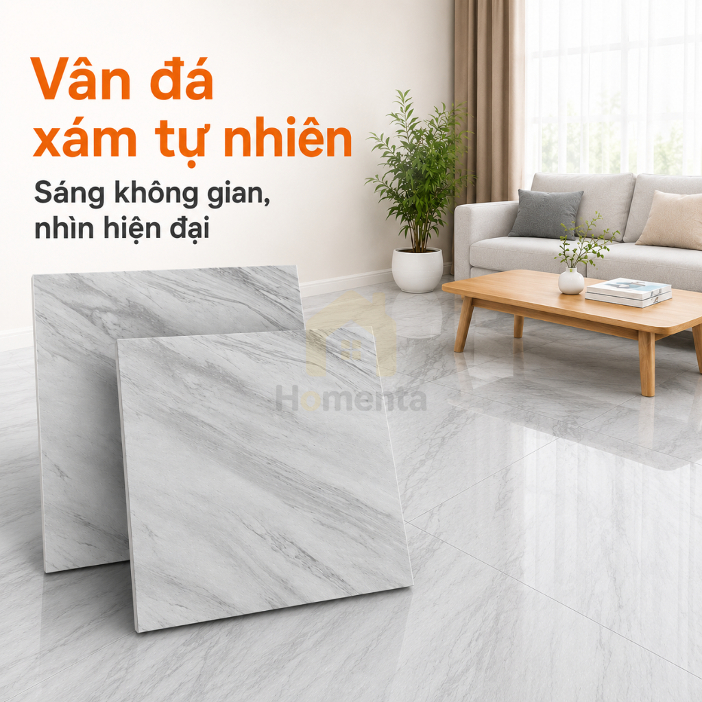Gạch dán sàn PVC vân đá xám 30x30cm dày 1.5mm tấm dán nền nhà tự dán chống nước phòng khách nhà bếp phòng ngủ cửa hàng