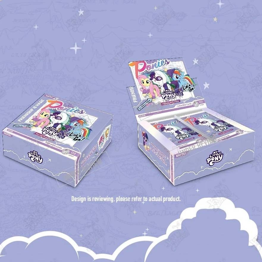 KAYOU | My Little Pony - Bộ thẻ Tình bạn vĩnh cửu - Phiên bản Khoảnh khắc vui vẻ -Series 03