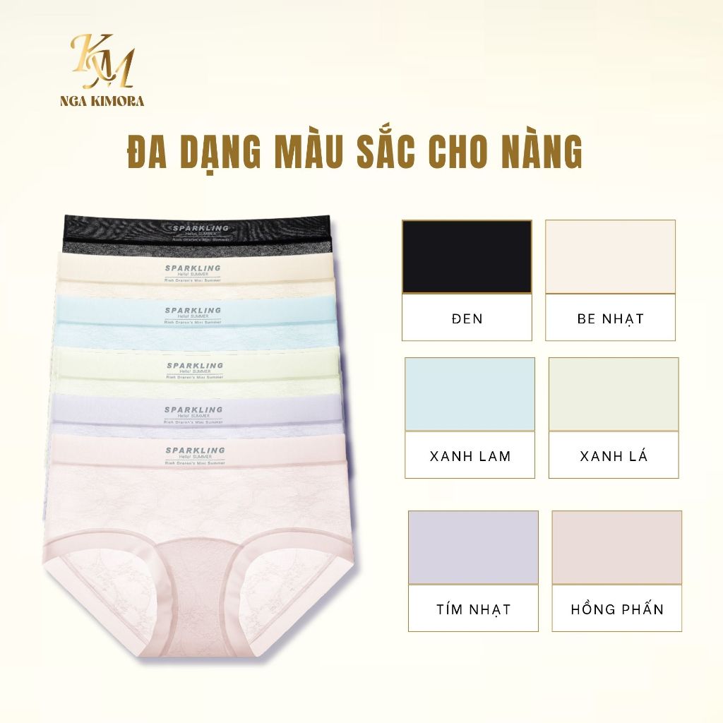 Quần lót nữ ren cao cấp – tàng hình, kháng khuẩn, quyến rũ
