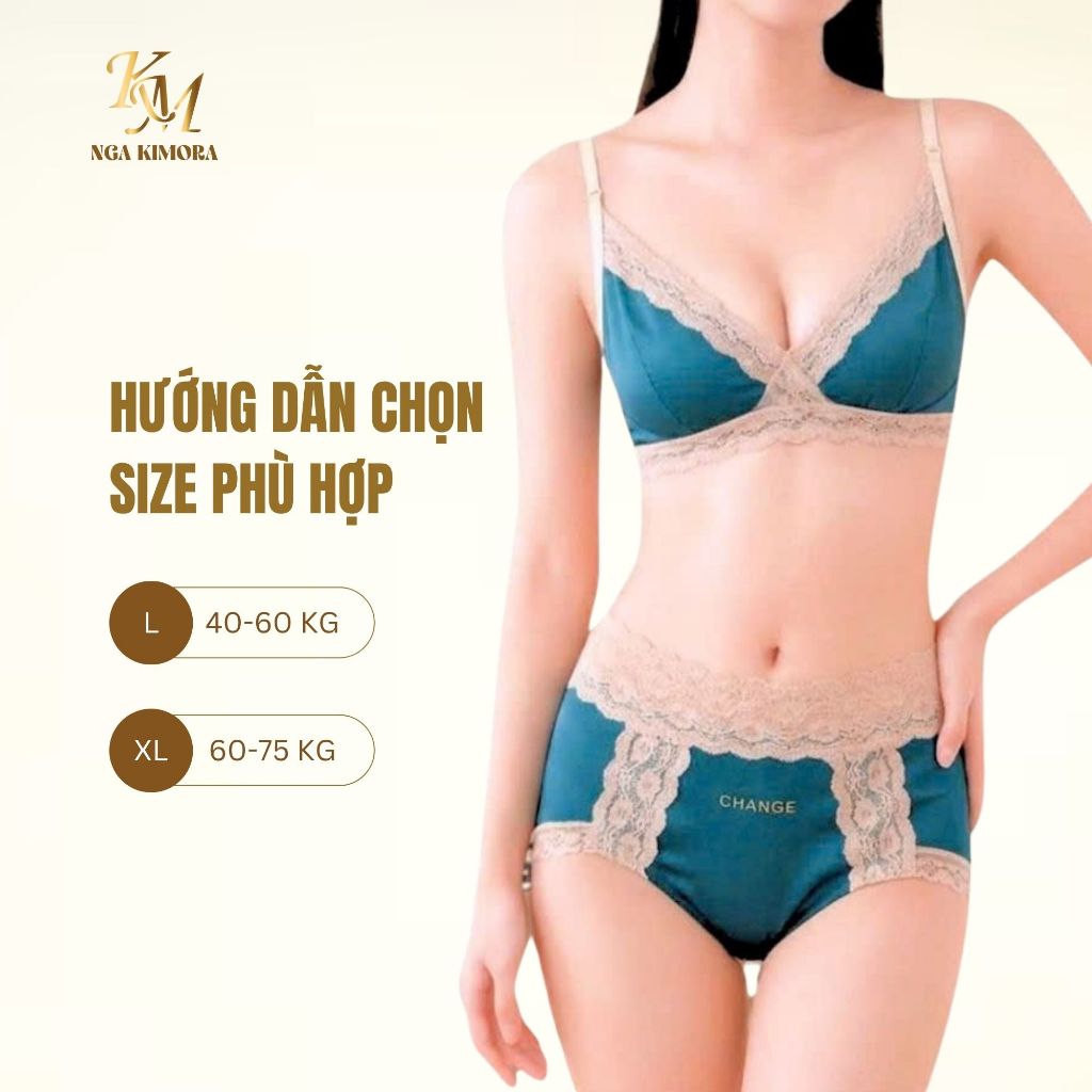 Quần lót nữ lụa satin phối ren  cao cấp – Mềm mại, quyến rũ, co giãn êm ái CGE M9