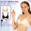 Áo Lót Nâng Ngực Tự Nhiên Không Gọng An Toàn Lành Tính, Đệm 1.5cm Nâng Nhẹ V1 Không Bị Cộm Bí Bách BRA8107