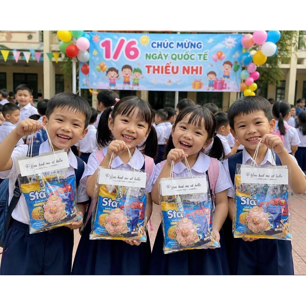 (Hoả tốc 100c) Túi đựng bánh kẹo, quà tặng. Kích thước 25x30cm