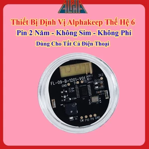 Thiết bị Định Vị Alphakeep Thế Hệ 6: Pin 2 Năm- Lưu Lịch Sử - Dùng Mọi Điện Thoại