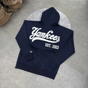 Áo Hoodie Zip New Era New York Yankees Navy Đường Phố – 16116372