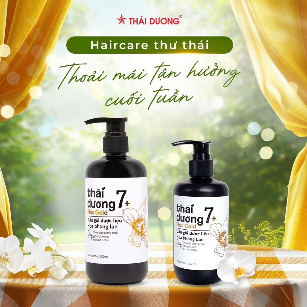 [Live] Dầu gội Thái Dương 7 Plus Gold kèm quà tặng - Sao Thái Dương dầu gội dược liệu dành cho tóc khô xơ hư tổn