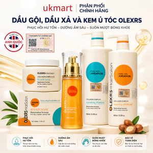 Dầu Gội & Dầu Xả Ủ Dưỡng Serum Vitamin E Olexrs Hair Salon 500ml