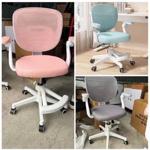 Ghế học sinh chống gù chống cận cho bé – ghế xoay có bánh xe, tựa lưng êm, gác chân tiện lợi