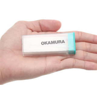 Tăm nhựa Okamura chất lượng Nhật Bản (bịch 140/120/90/80/50 cây), tăm chỉ nha khoa cao cấp