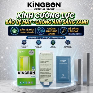 Kính Cường Lực iPhone Bảo Vệ Chống Mỏi Mắt-Chống Ánh Sáng Xanh GOR KiNGBON MA-85 Cho 13-->17Pro Max