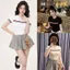 Áo Phông Babytee Nữ Phối Viền 3 Sọc Tay Kẻ Ngực Ôm Body Tôn Dáng Thun Co Giãn Hot Trend 2026