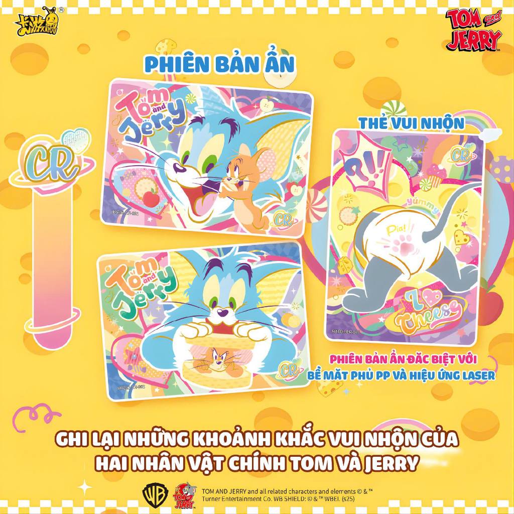 KAYOU | Bộ Sưu Tập Thẻ Tom & Jerry Chính Hãng