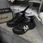 Giày thể thao sneaker MLB Athflow v2 New York Yankees Trắng Đen - 3ARNATF4N-50IVS
