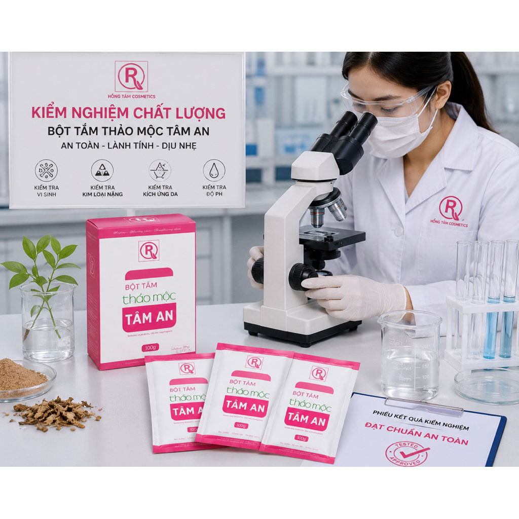 Bột Tắm Thảo Mộc Tâm An Mul Rose Chính Hãng Dịu Nhẹ Giúp Da Sáng Mịn