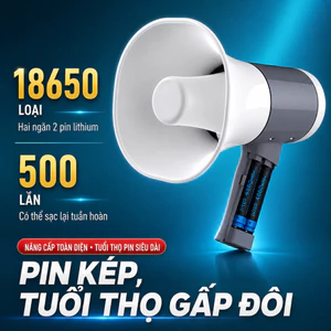 Loa Phóng Thanh Bluetooth 518BT, Ghi Âm Phát Lại, Hỗ Trợ USB Thẻ Nhớ, Công Suất Lớn