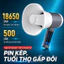 Loa Phóng Thanh Bluetooth 518BT, Ghi Âm Phát Lại, Hỗ Trợ USB Thẻ Nhớ, Công Suất Lớn