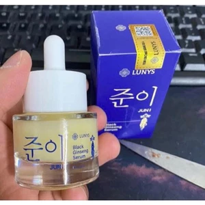 Sỉ ibChính hãng Serum Lunys Nhân Sâm Đen Hàn Quốc Trắng Da Mờ Nám